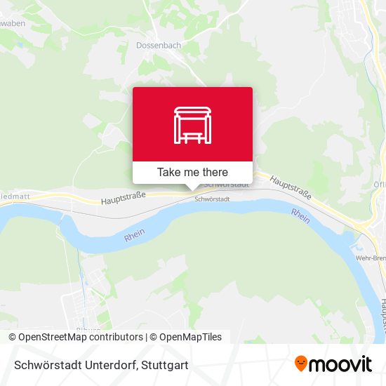 Schwörstadt Unterdorf map