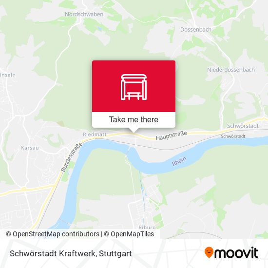 Schwörstadt Kraftwerk map