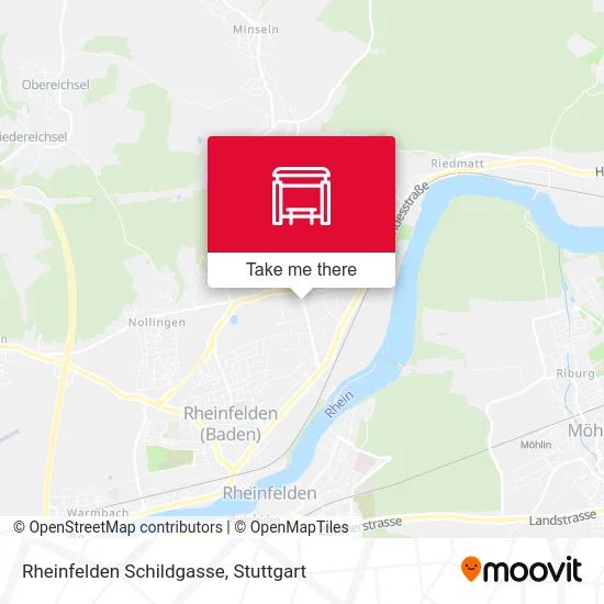 Rheinfelden Schildgasse map