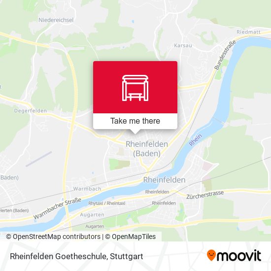 Карта Rheinfelden Goetheschule