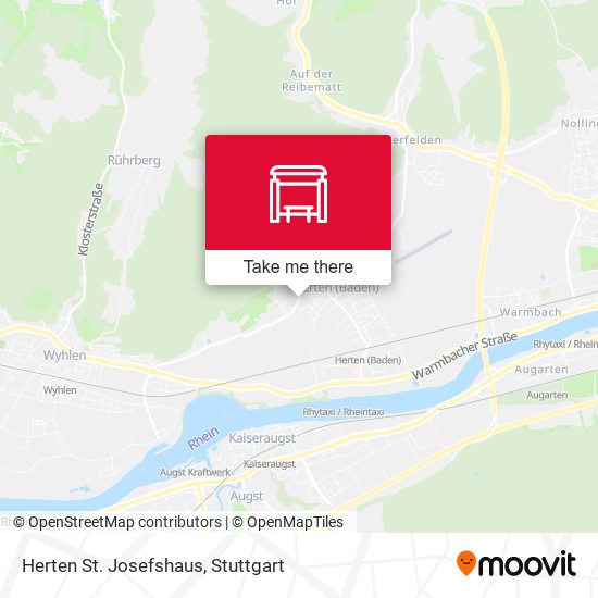 Herten St. Josefshaus map
