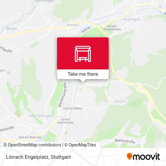 Карта Lörrach Engelplatz