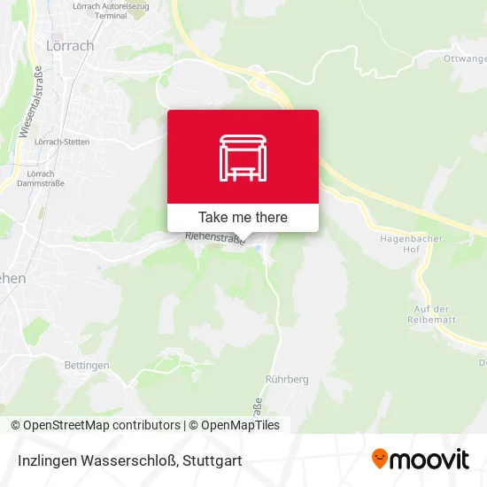 Карта Inzlingen Wasserschloß