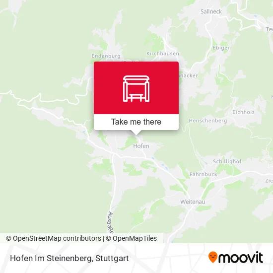 Карта Hofen Im Steinenberg