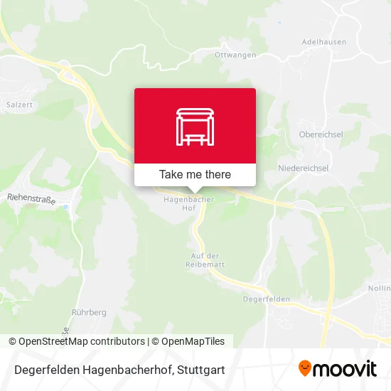 Карта Degerfelden Hagenbacherhof