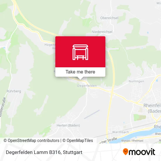Карта Degerfelden Lamm B316