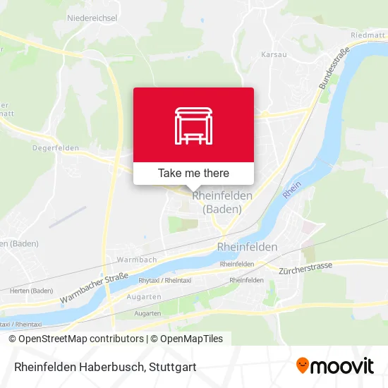 Карта Rheinfelden Haberbusch