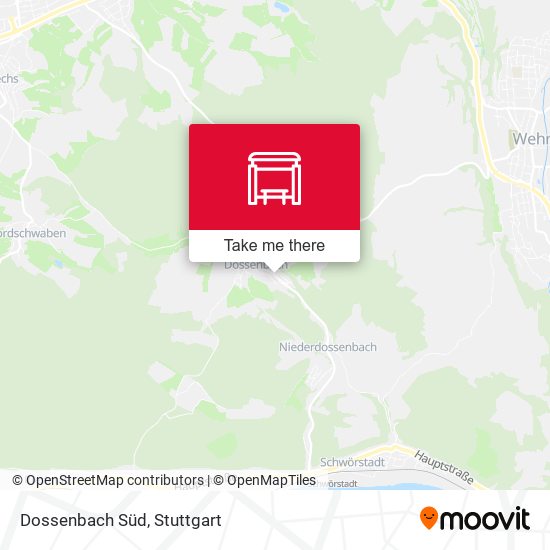 Карта Dossenbach Süd