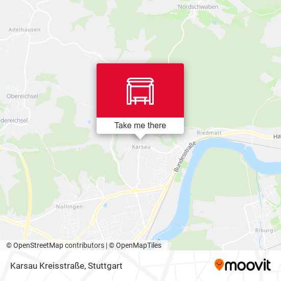 Karsau Kreisstraße map