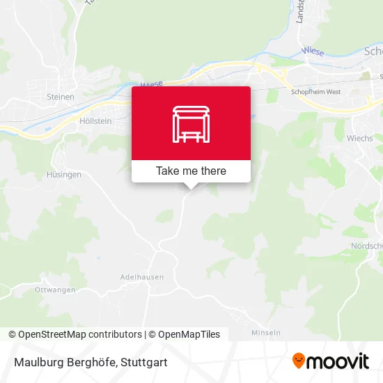 Карта Maulburg Berghöfe