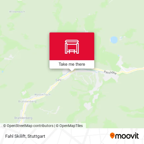 Карта Fahl Skilift