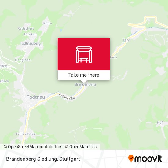 Карта Brandenberg Siedlung