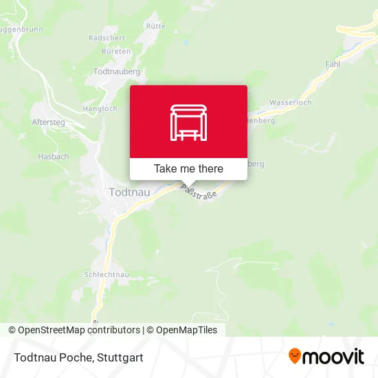 Карта Todtnau Poche