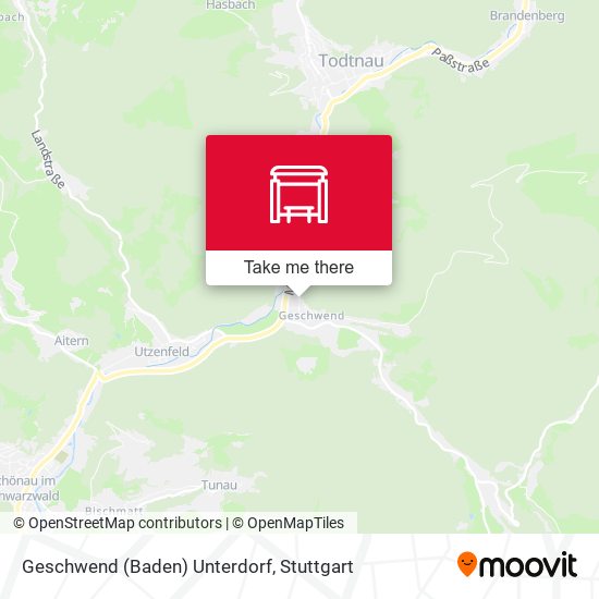 Geschwend (Baden) Unterdorf map