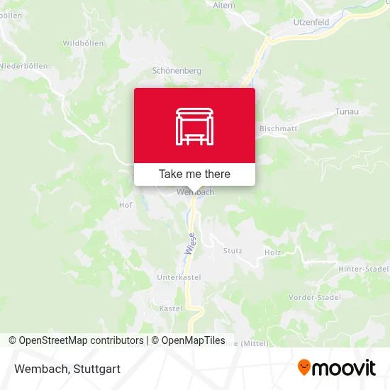 Wembach map