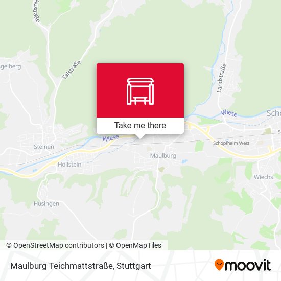 Карта Maulburg Teichmattstraße