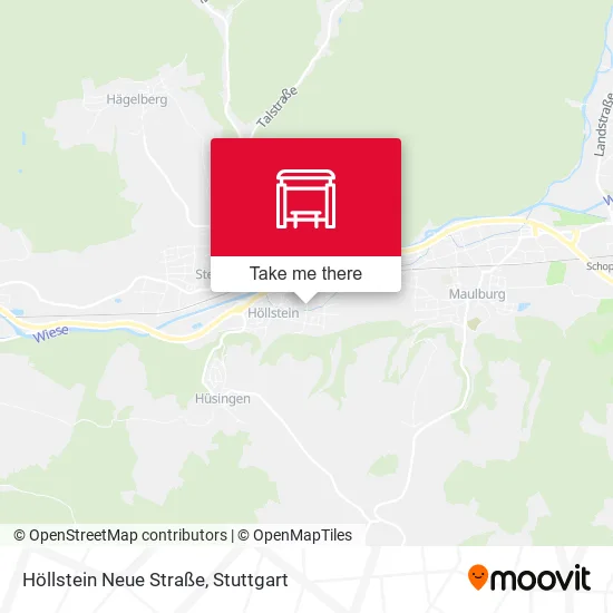 Карта Höllstein Neue Straße