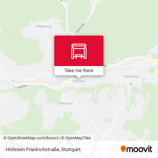 Höllstein Friedrichstraße map