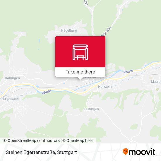 Steinen Egertenstraße map
