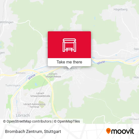 Карта Brombach Zentrum