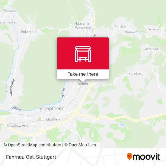 Карта Fahrnau Ost