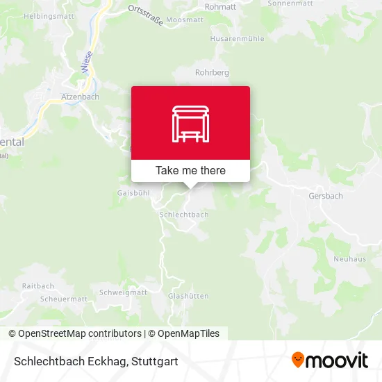 Карта Schlechtbach Eckhag
