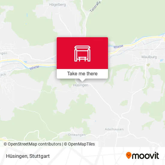 Карта Hüsingen