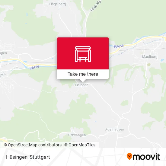 Карта Hüsingen