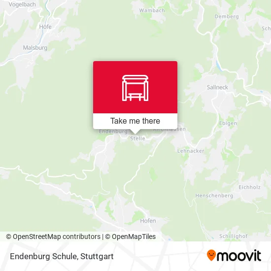 Карта Endenburg Schule