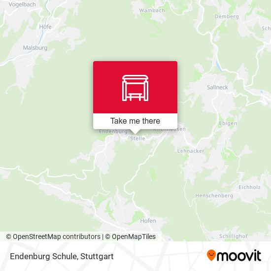 Endenburg Schule map