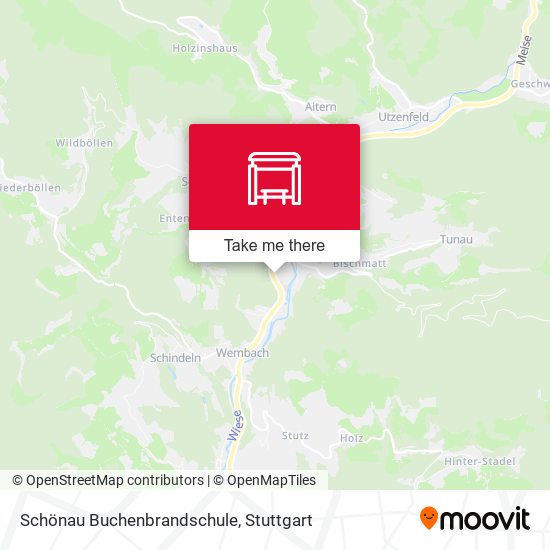 Schönau Buchenbrandschule map