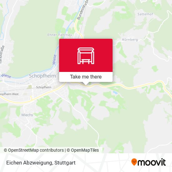 Карта Eichen Abzweigung