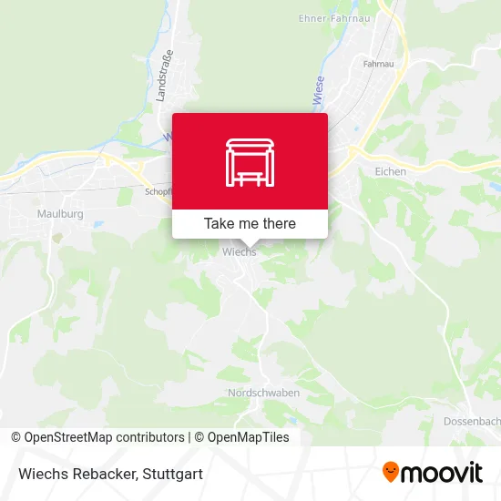 Wiechs Rebacker map