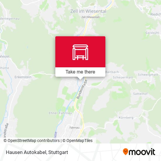 Hausen Autokabel map