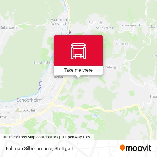 Карта Fahrnau Silberbrünnle