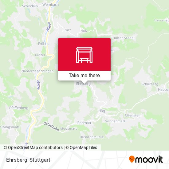 Карта Ehrsberg
