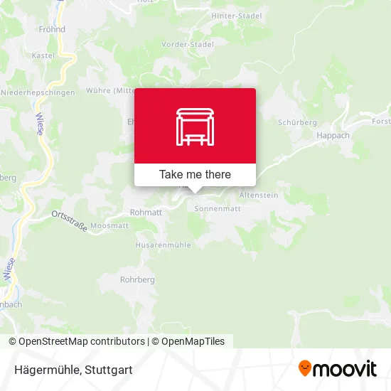 Карта Hägermühle