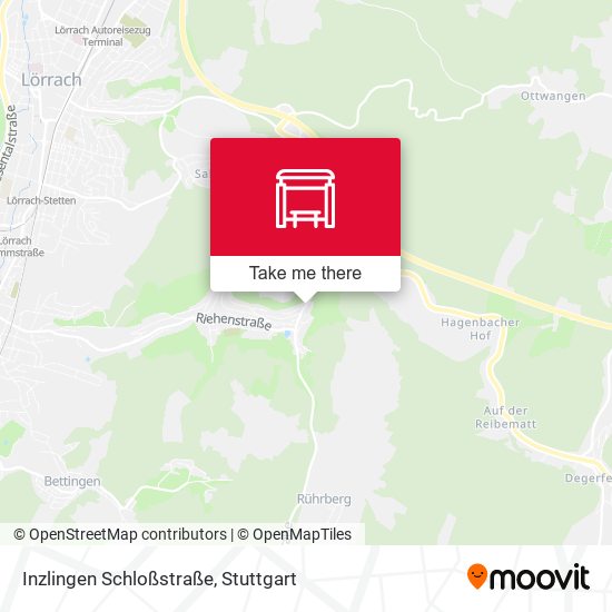 Inzlingen Schloßstraße map