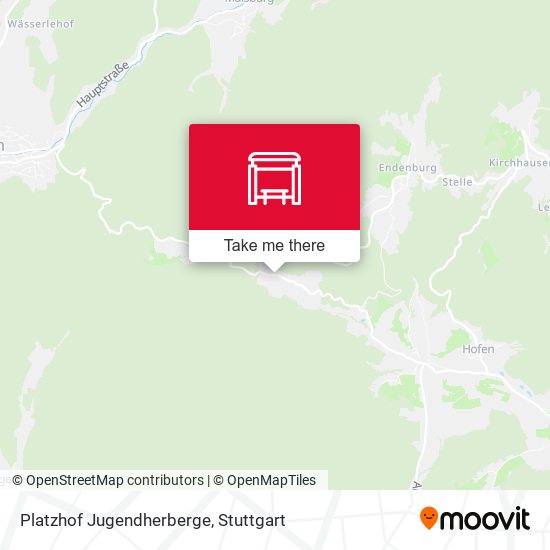 Platzhof Jugendherberge map