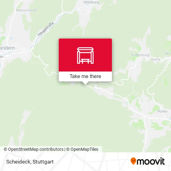 Scheideck map