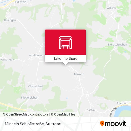 Minseln Schloßstraße map