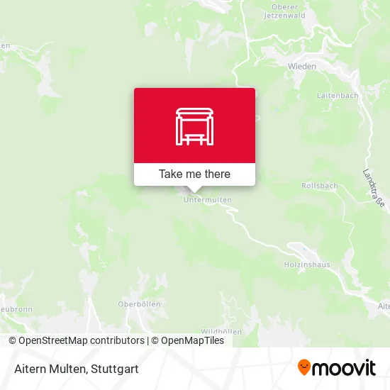 Карта Aitern Multen