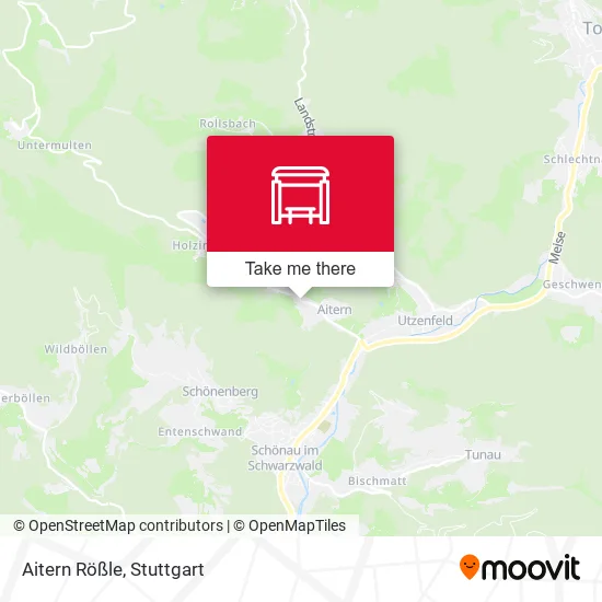Карта Aitern Rößle