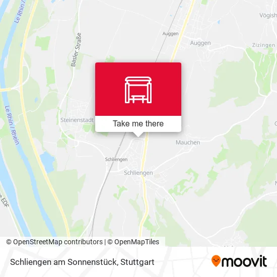 Карта Schliengen am Sonnenstück