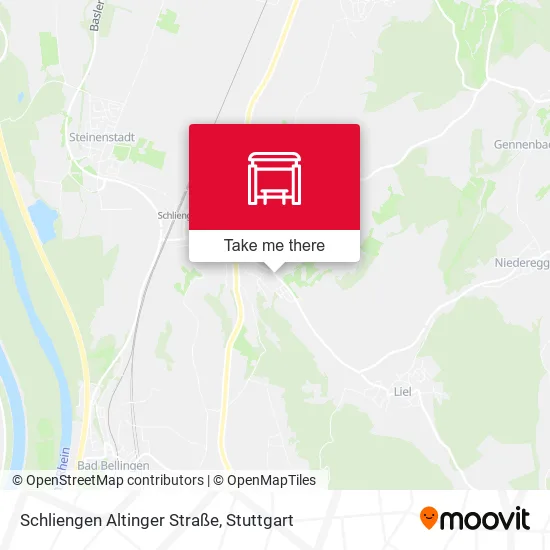 Карта Schliengen Altinger Straße