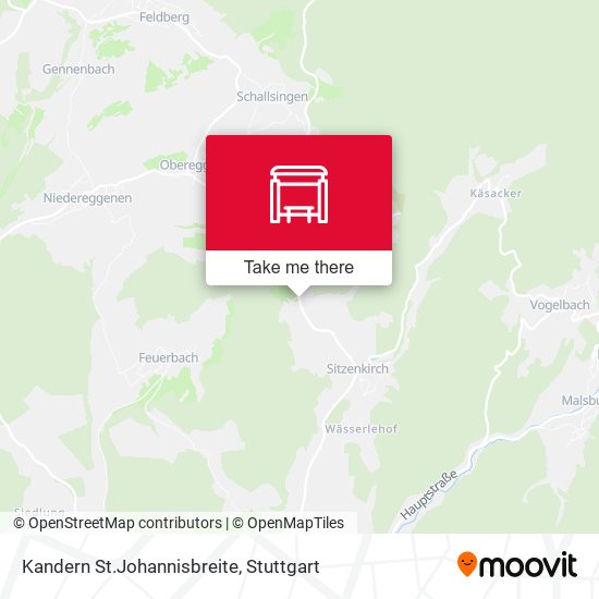 Kandern St.Johannisbreite map