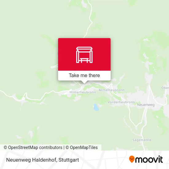 Карта Neuenweg Haldenhof