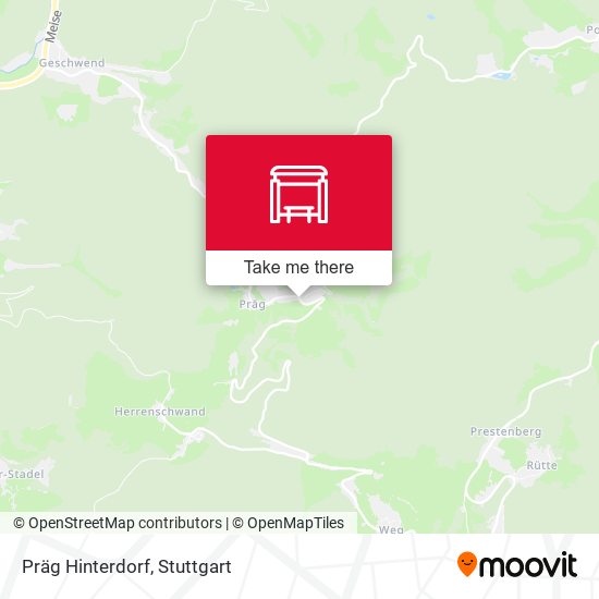 Präg Hinterdorf map
