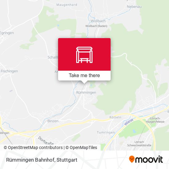 Rümmingen Bahnhof map