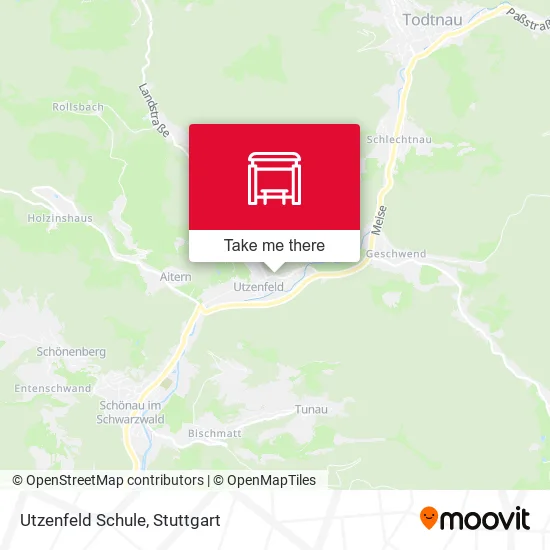 Utzenfeld Schule map